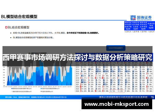 西甲赛事市场调研方法探讨与数据分析策略研究