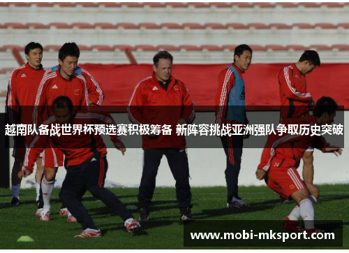 越南队备战世界杯预选赛积极筹备 新阵容挑战亚洲强队争取历史突破